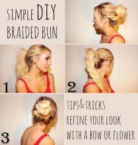 simple-diy-hairstyle-braided-bun